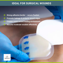 Load image into Gallery viewer, Hydraseal Hydrocolloid Border Dressing