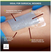 Load image into Gallery viewer, Moderex Hydro-cool Hydrogel dressing with adhesive border