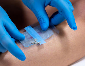 Moderex Hydro-cool Hydrogel dressing with adhesive border